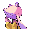 Froslass shiny back sprite from Pokémon Monomyth