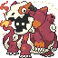 Fuloderma front sprite from Pokémon Monomyth