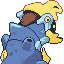 Fuloderma shiny back sprite from Pokémon Monomyth