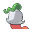 Fysover shiny back sprite from Pokémon Monomyth