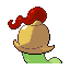 Fysover back sprite from Pokémon Monomyth