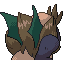 Gamusnipe back sprite from Pokémon Monomyth