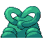 Gelania back sprite from Pokémon Monomyth