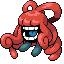 Gelania shiny front sprite from Pokémon Monomyth