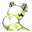 Glacerpent shiny back sprite from Pokémon Monomyth