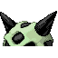Glalie shiny back sprite from Pokémon Monomyth