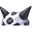 Glalie back sprite from Pokémon Monomyth