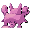 Gligar back sprite from Pokémon Monomyth