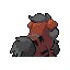 Growlithe shiny back sprite from Pokémon Monomyth