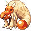 Grubbeast front sprite from Pokémon Monomyth