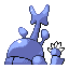 Heracross back sprite from Pokémon Monomyth