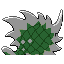 Hirameken shiny back sprite from Pokémon Monomyth