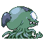 Hviskinne shiny back sprite from Pokémon Monomyth