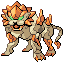Hyaligao front sprite from Pokémon Monomyth