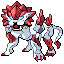 Hyaligao shiny front sprite from Pokémon Monomyth