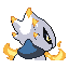 Ithaquil shiny back sprite from Pokémon Monomyth