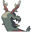 Jiaomolóng back sprite from Pokémon Monomyth