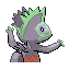 Kecleon shiny back sprite from Pokémon Monomyth