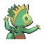 Kecleon back sprite from Pokémon Monomyth