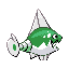Kokunai shiny back sprite from Pokémon Monomyth