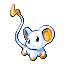 Korechu front sprite from Pokémon Monomyth