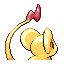 Korechu shiny back sprite from Pokémon Monomyth