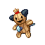 Kurstraw front sprite from Pokémon Monomyth