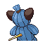 Kurstraw shiny back sprite from Pokémon Monomyth