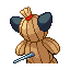 Kurstraw back sprite from Pokémon Monomyth