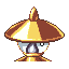 Lampent shiny back sprite from Pokémon Monomyth
