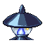 Lampent back sprite from Pokémon Monomyth