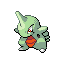 Larvitar front sprite from Pokémon Monomyth