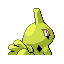 Larvitar shiny back sprite from Pokémon Monomyth
