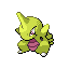 Larvitar shiny front sprite from Pokémon Monomyth