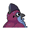 Leonte shiny back sprite from Pokémon Monomyth