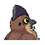 Leonte back sprite from Pokémon Monomyth