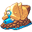 Lunkahrgo shiny front sprite from Pokémon Monomyth