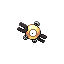 Magnemite shiny front sprite from Pokémon Monomyth