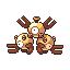 Magneton shiny front sprite from Pokémon Monomyth