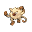 Mankey front sprite from Pokémon Monomyth