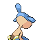 Medicham shiny back sprite from Pokémon Monomyth