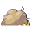 Midust back sprite from Pokémon Monomyth