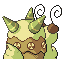 Mollusweet shiny back sprite from Pokémon Monomyth