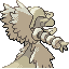 Monstria shiny back sprite from Pokémon Monomyth