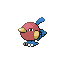 Natu shiny front sprite from Pokémon Monomyth