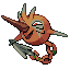 Needeless (abilities in another order) front sprite from Pokémon Monomyth