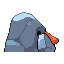 Nosepass back sprite from Pokémon Monomyth