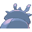 Ochieetle shiny back sprite from Pokémon Monomyth