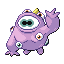 Optoad front sprite from Pokémon Monomyth