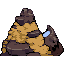 Overgrove shiny back sprite from Pokémon Monomyth